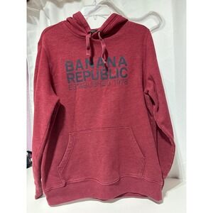 Banana Republic Established 1978 Graphic Hoodie Pullover unisex‎ Size L